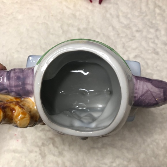 Vintage Feitx Humpty Dumpty Handpainted Ceramic Teapot, Circa 1970’s RARE FIND - Picture 5 of 11